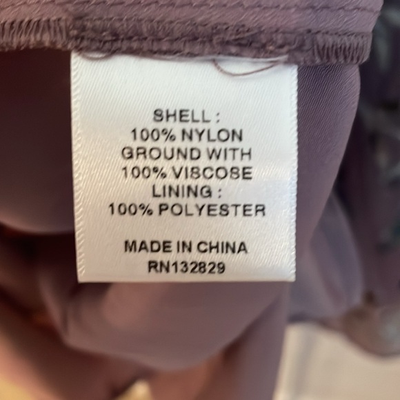 Revolve Tularosa Robin Dress in Mauve Floral party 2 piece wrap dress size Small - Picture 8 of 10